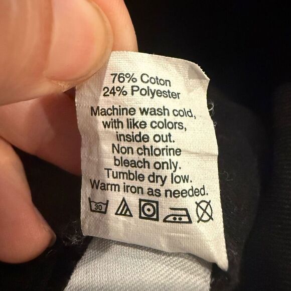 Madewell Cali Demi-Boot Overalls in Black Frost Size XS - Picture 7 of 7